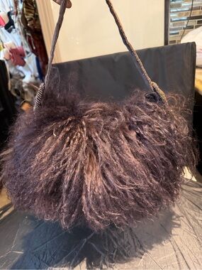 Mongolian Fur purse
